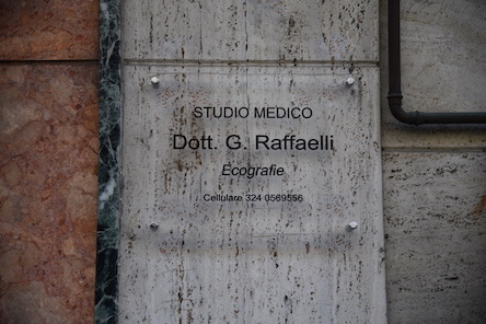 Targa Dott. G. Raffaelli
